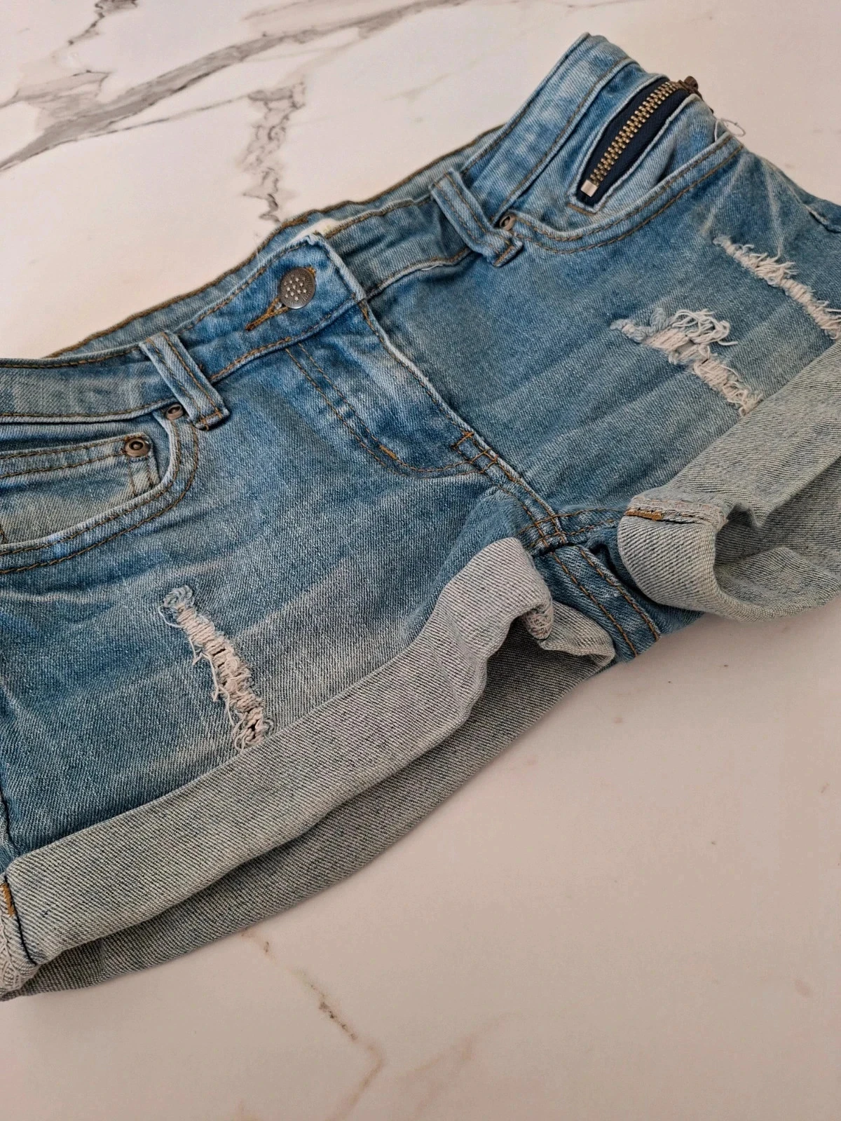 Short en jean femme taille 36 - Gémo 🌸 – photo 2
